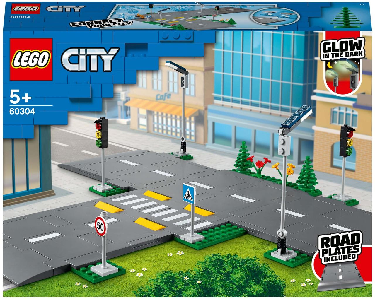 LEGO Город Дорожные пластины CITY