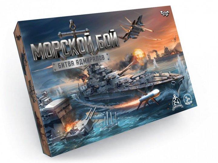 Настольная Игра-ходилка Морской Бой Битва Адмиралов