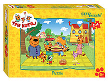 Мозаика "puzzle" 104 "Три кота" (АО "СТС")