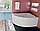 Ванна акриловая ассим. левая Kolpa San LULU 170x110-L в комплекте с каркасом (без сифона) (5080002), фото 5