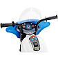 Детский электро мотоцикл Bugati бело-синий, фото 2