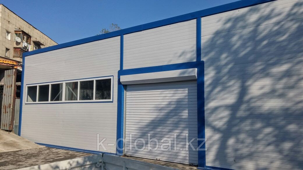 Строительство СТО 15х15, утепленные из сэндвич-панелей