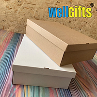 Подарочная картонная коробка для упаковки 35х25х10 см
