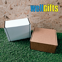 Подарочная коробка из микрогофрокартона 15х15х8 см