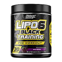 Предтренировочный комплекс Nutrex Lipo-6 Black Training Pre Workout 195 грамм