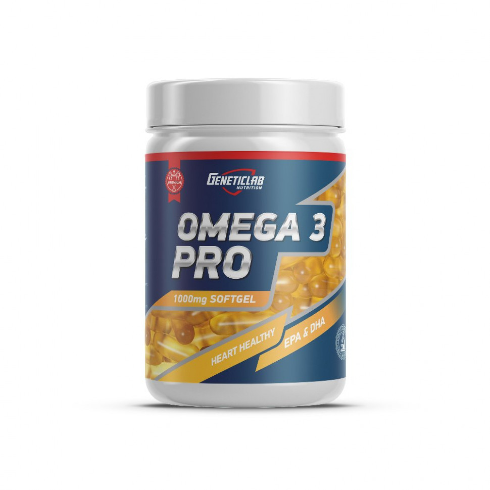 Капсулы Geneticlab Omega-3 Pro, 300 капсул - фото 1 - id-p91017741