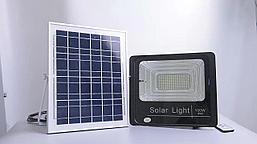 Солнечный прожектор на солнечной батарее 25 ватт LED для наружного и внутреннего освещения, фото 2