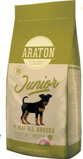 Корм Araton Dog Junior для щенков 15 кг