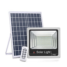 Автономный прожектор 50 w Solar. Прожектор на солнечной батарее 50 ватт LED, фото 3
