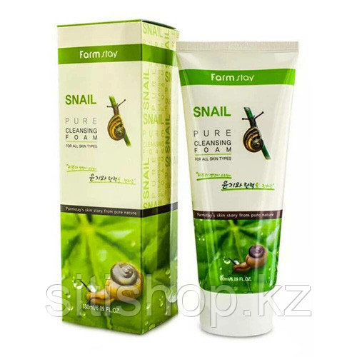 Farm Stay Snail Pure Cleasing (Пенка для умывания с экстрактом улитки)