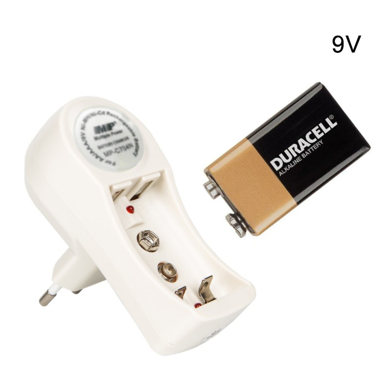 Зарядное устройство для АА, ААА, 9V батареек 120mA Standart Charger MP-C704N - фото 4 - id-p91038240