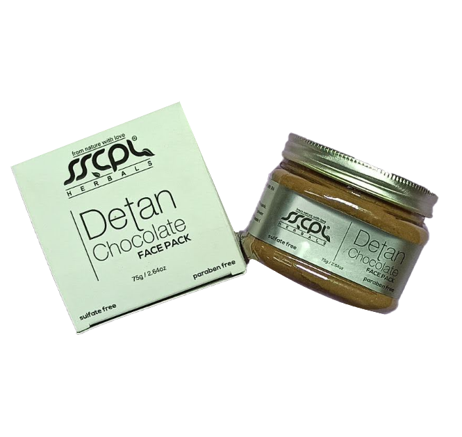 Маска для лица с шоколадом (Chocolate Face Pack SSCPL Herbals), 75 грамм