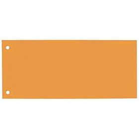 Разделитель 105x240мм, 100л, 190гр, бумажный, оранжевый Hamelin