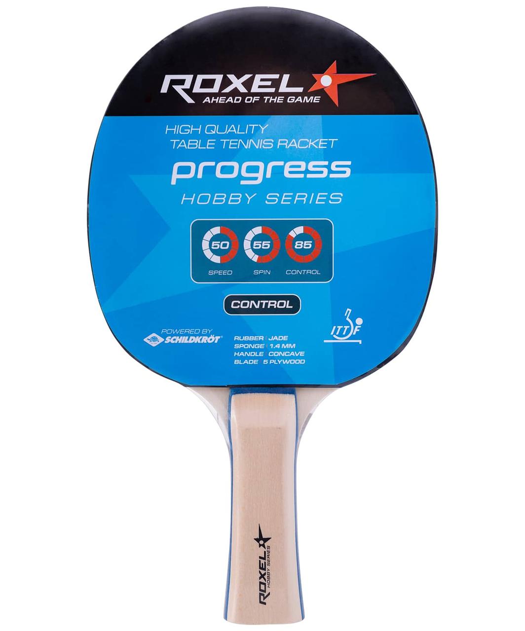Ракетка для настольного тенниса Hobby Progress, коническая