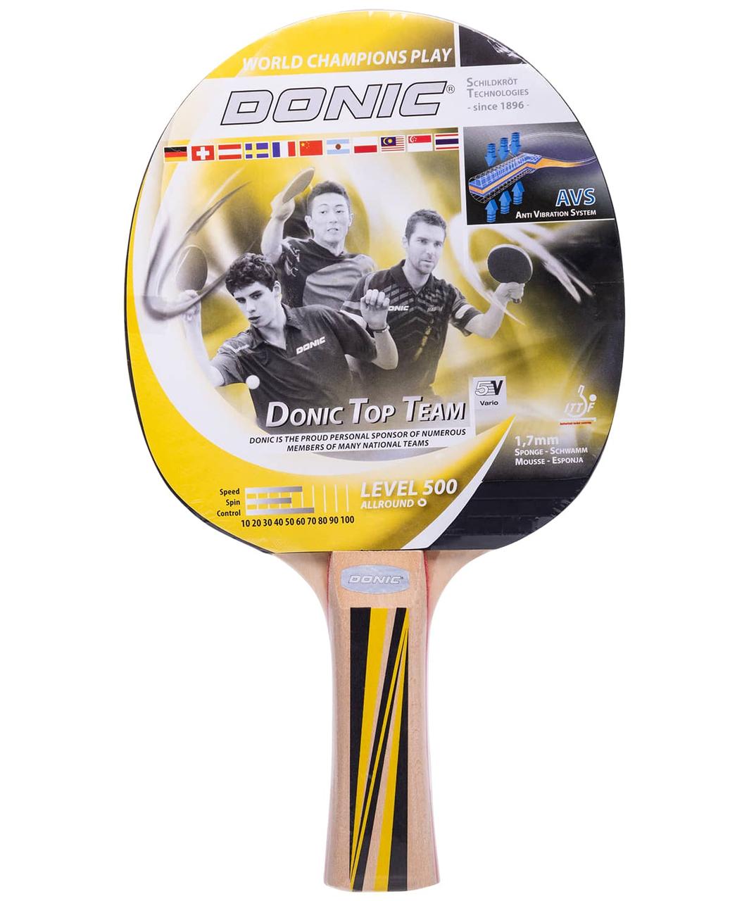 Ракетка для настольного тенниса Donic Top Team 500 Donic