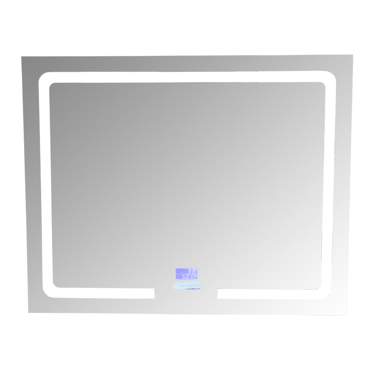 SMART Зеркало 100х80 с подсветкой, подогревом и Bluetooth музыкальным блоком