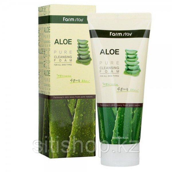 Farm Stay Aloe Pure Cleasing (Пенка для умывания с алое) - фото 1 - id-p91039184