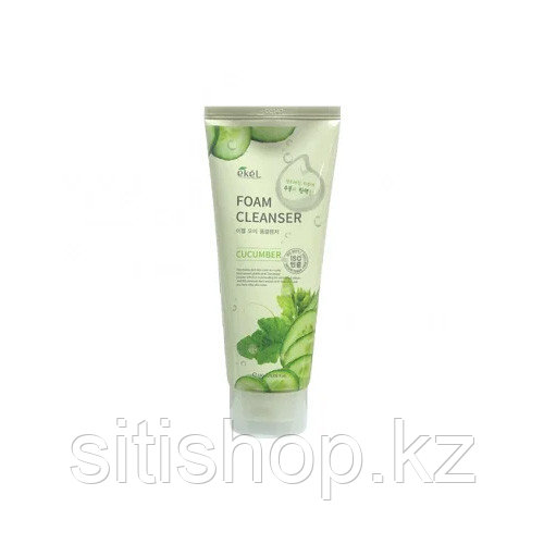 Ekel Cucumber Foam Cleanser 100 мл - Пенка для умывания с экстрактом огурца