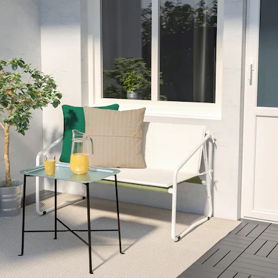 Диван ИНГМАРСЭ для дома/сада, белый зеленый/бежевый 118x69x69 см ИКЕА, IKEA - фото 3 - id-p91039433