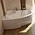 Ванна акриловая ассиметричная RAVAK ASYMMETRIC 170x110 L белая(C481000000), фото 3