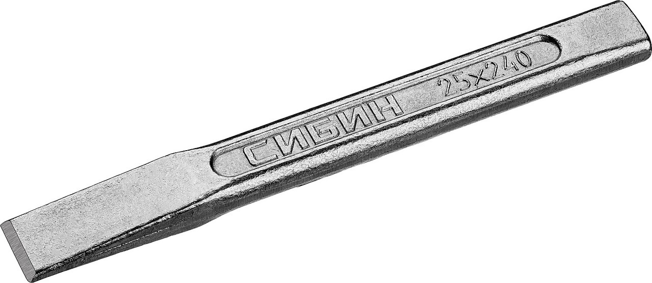 СИБИН 25х240 мм, зубило слесарное по металлу 21065-250 - фото 2 - id-p91050274