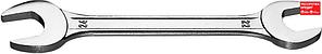 СИБИН 22х24 мм, оцинкованный, гаечный ключ рожковый 27014-22-24_z01