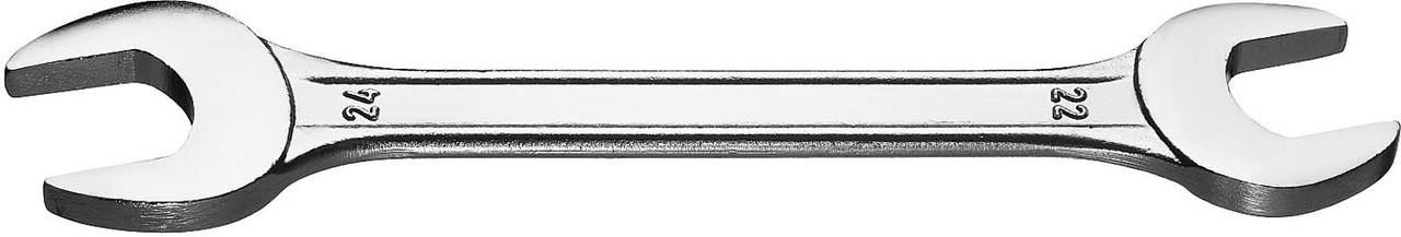 СИБИН 22х24 мм, оцинкованный, гаечный ключ рожковый 27014-22-24_z01 - фото 2 - id-p91050317