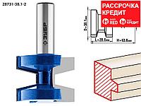 ЗУБР 38.1 x 28.6 мм, хвостовик 12 мм, фреза пазо-шиповая наборная 28731-38.1-2 Профессионал