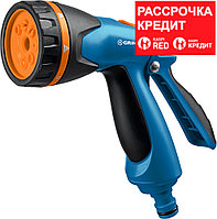 GRINDA 8 режимов, курок сзади, двухкомпонентный, пистолет поливочный B-8 429110 PROLine