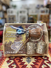 Турецкий подарочный кофейный набор с туркой
