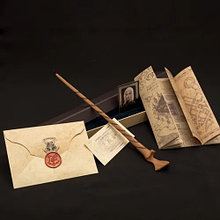 Набор Волшебная палочка Нимфадора Тонкс + Письмо из Хогвартса + Карта Мародеров + Билет на платформу 9 и 3/4