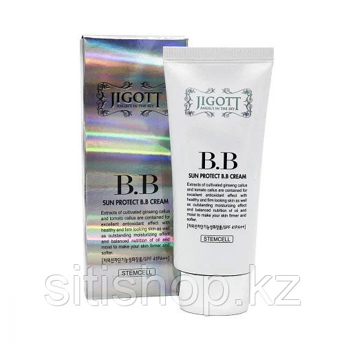 Jigott Sun Protect BB Cream Stemcell - BB крем с защитным фактором