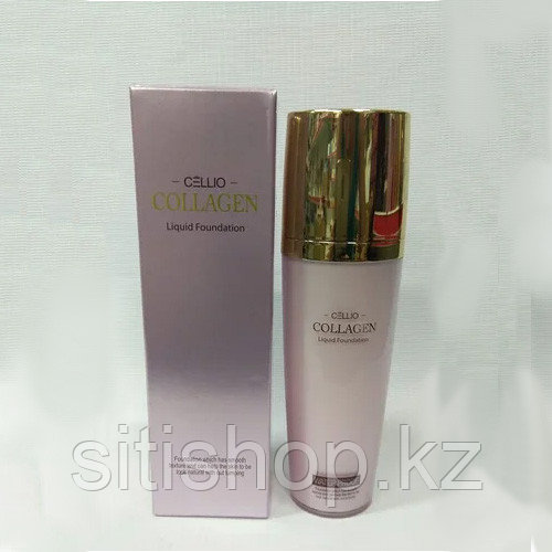 Cellio Collagen Liquid Foundation - Коллагеновая водонепроницаемая жидкость