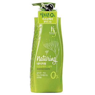 Kerasys Naturing Nourishing Shampoo - С морскими водорослями и оливковым маслом