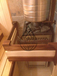 Русская баня после завершения работ.