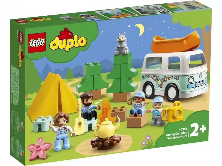 LEGO DUPLO 10946 Семейное приключение на микроавтобусе, конструктор ЛЕГО - фото 2 - id-p90935347
