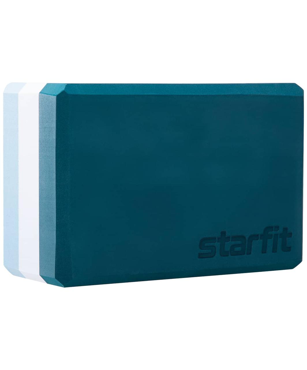 Блок для йоги YB-201 EVA, 22,8х15,2х10 см, 350 гр, Starfit
