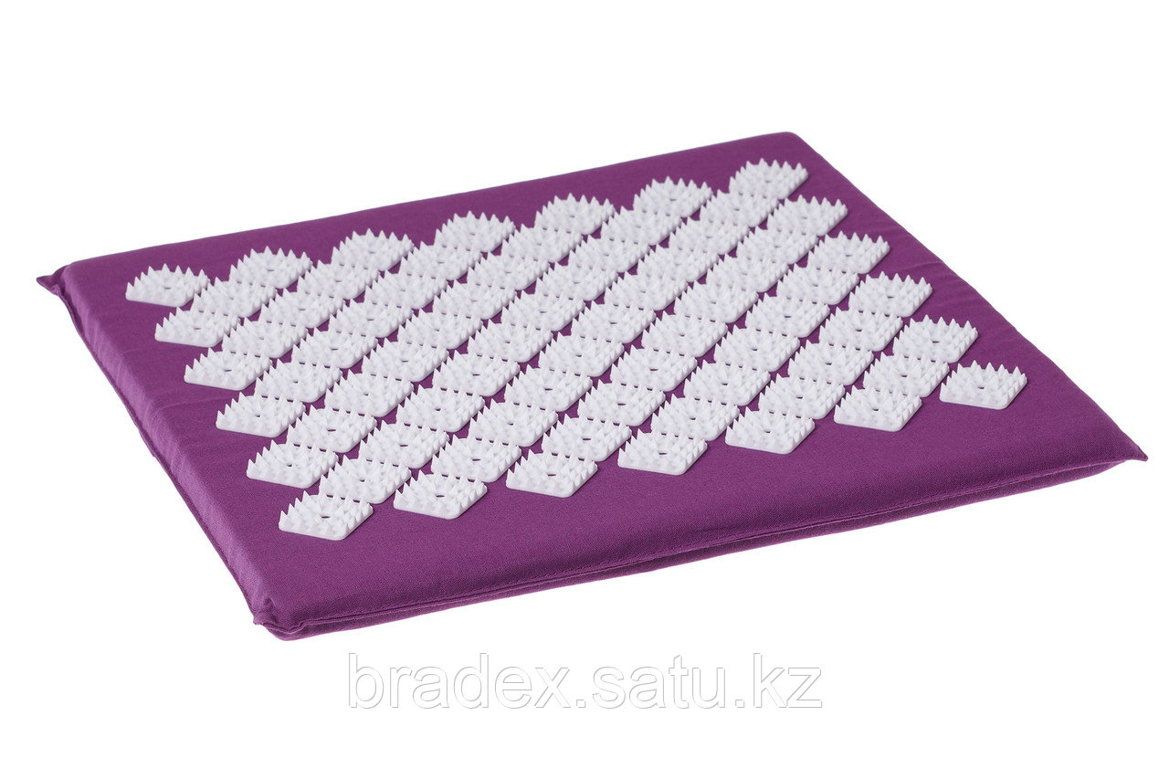 Коврик акупунктурный массажный «НИРВАНА» для стоп, 35x35x2 см, фиолетовый