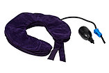 Воротник массажный надувной, фиолетовый, фото 3
