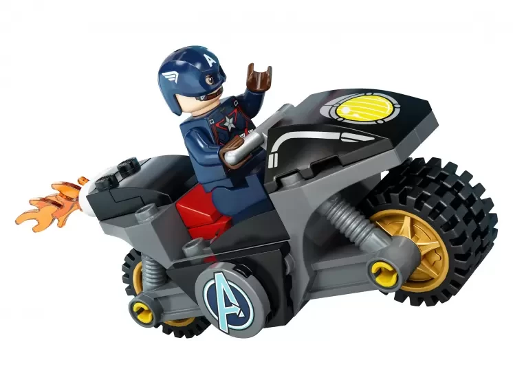 LEGO Super Heroes 76189 Битва Капитана Америка и Гидры, конструктор ЛЕГО - фото 5 - id-p90937546