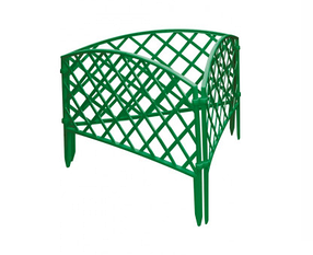 Забор декоративный "Плетенка", 24 х 320 см, терракот