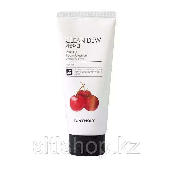 Tony Moly Clean Dew Acerola Foam Cleanser - Пенка с экстрактом ацеролы для очищения кожи лица - фото 1 - id-p91070415