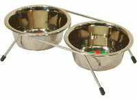 9002 Триол Миски на нерегулируемой подставке, 2*0,35л.