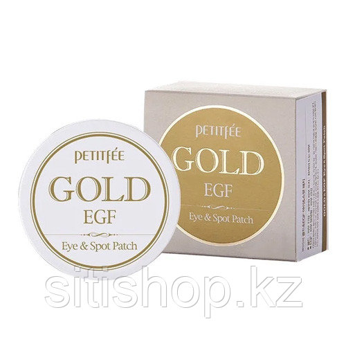 Petitfee Gold & EGF Eye & Spot Patch (60 шт) - Гидрогелевые патчи для век с золотыми частицами