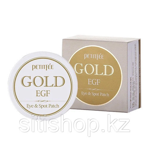 Petitfee Gold & EGF Eye & Spot Patch (60 шт) - Гидрогелевые патчи для век с золотыми частицами - фото 1 - id-p91070997