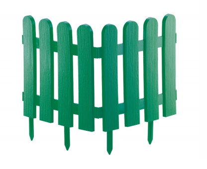 Забор декоративный "Кантри", 29 х 224 см, зеленый Palisad, фото 2