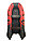 Лодка Ривьера Компакт 3200 НДНД Комби красный/черный(1618), фото 2