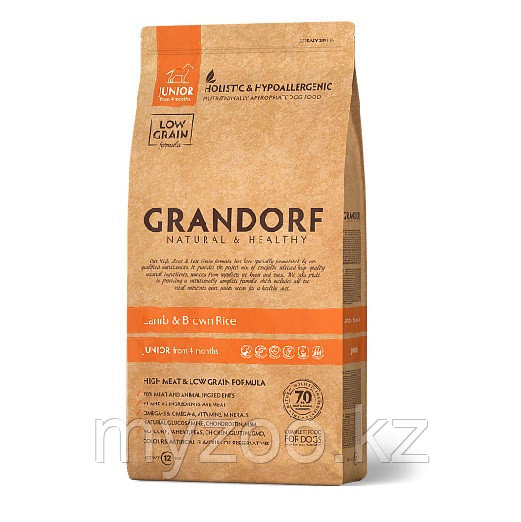 Grandorf Ягненок&Рис Юниор, 1 кг