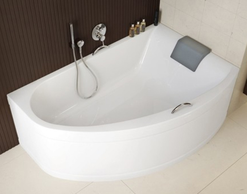 Ванна акриловая KOLO MIRRA R асимметричная 170х110 cм, правая, в комплекте, с подголовником, белая(XWA3370001) - фото 5 - id-p91073831