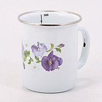 Кружка 0,5 л "Анютины глазки" С-0104А/4